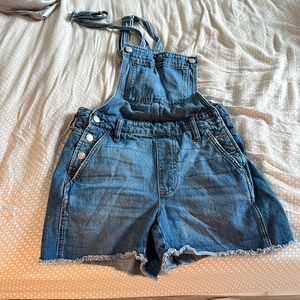 Madewell overall shorts